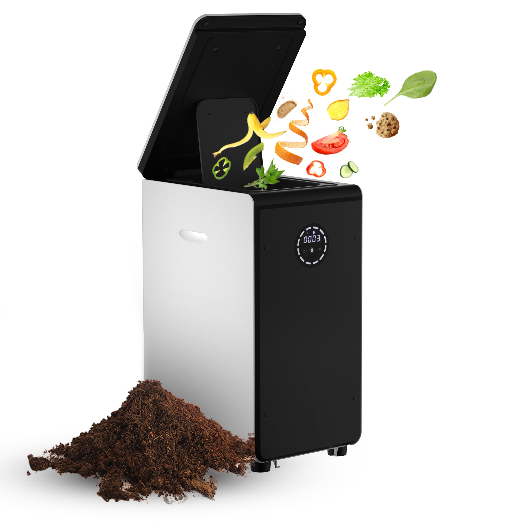 Home composter helps food waste management